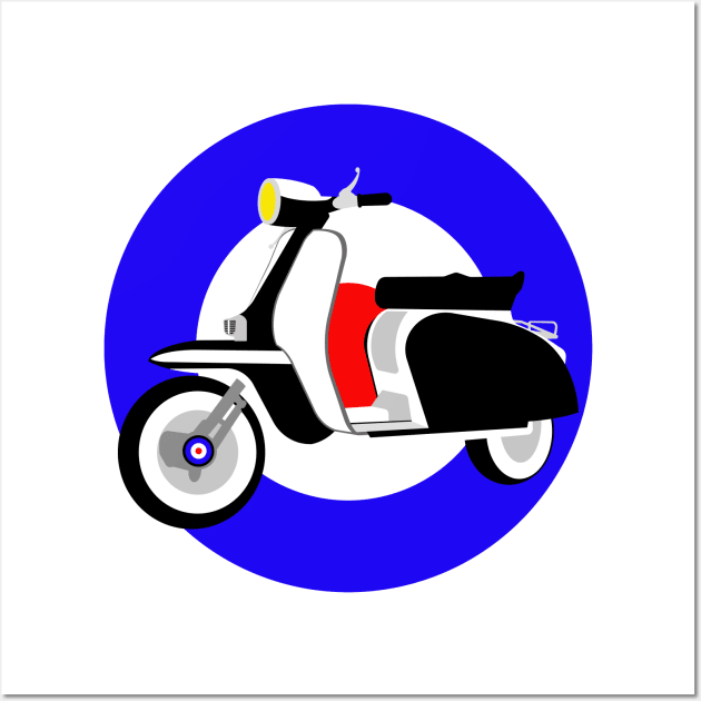 Scooter Mod Wall Art by SiSuSiSu